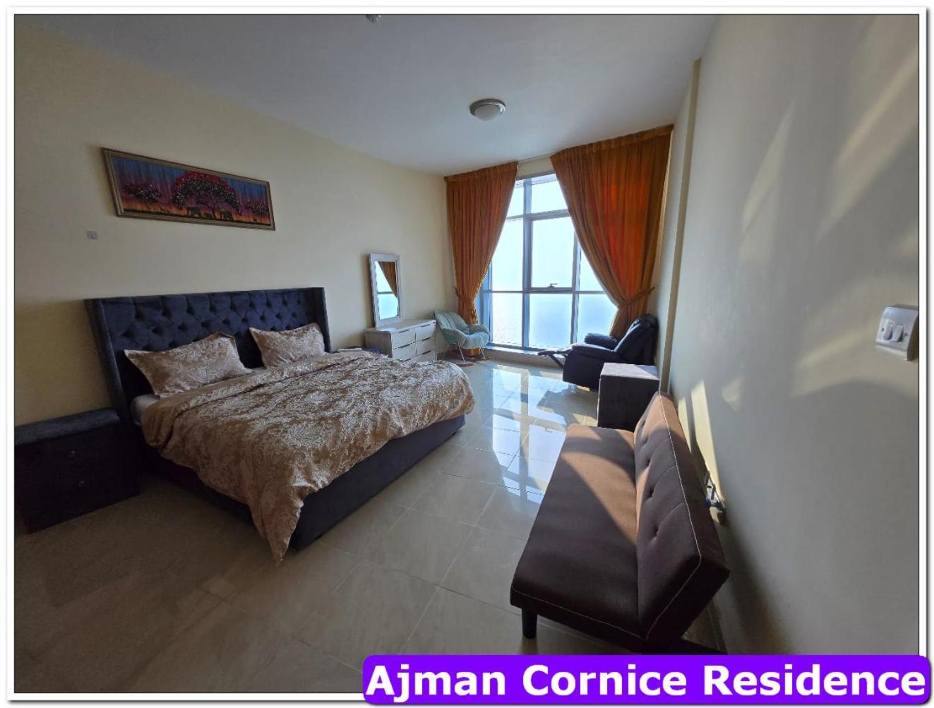 Skyline High Beach 2 Bedroom Apartment Ajman Exteriör bild