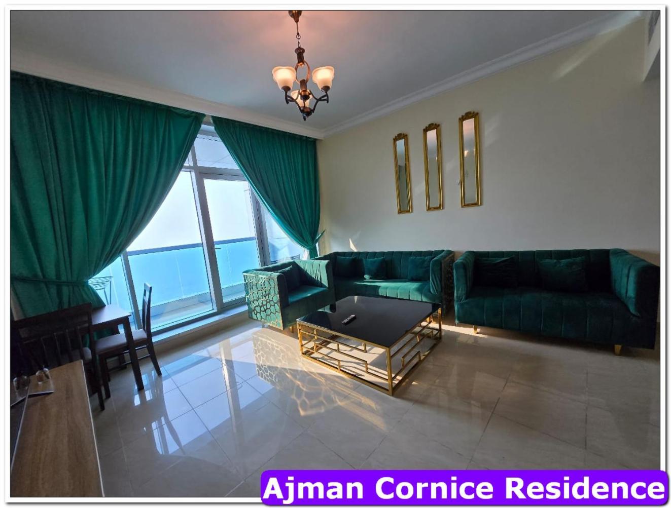 Skyline High Beach 2 Bedroom Apartment Ajman Exteriör bild