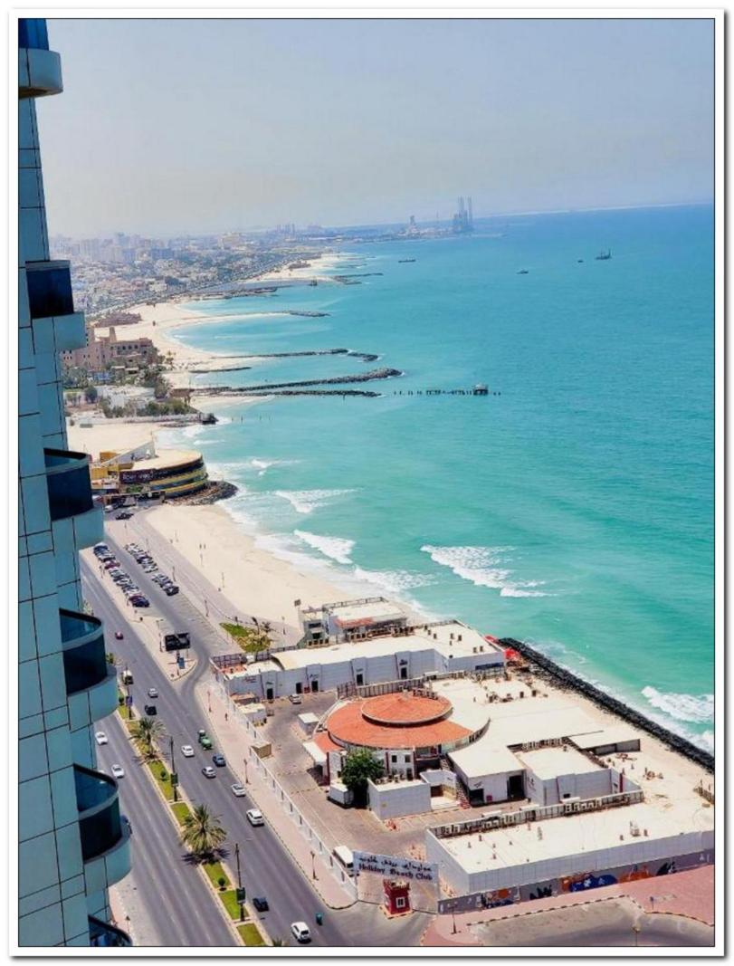 Skyline High Beach 2 Bedroom Apartment Ajman Exteriör bild