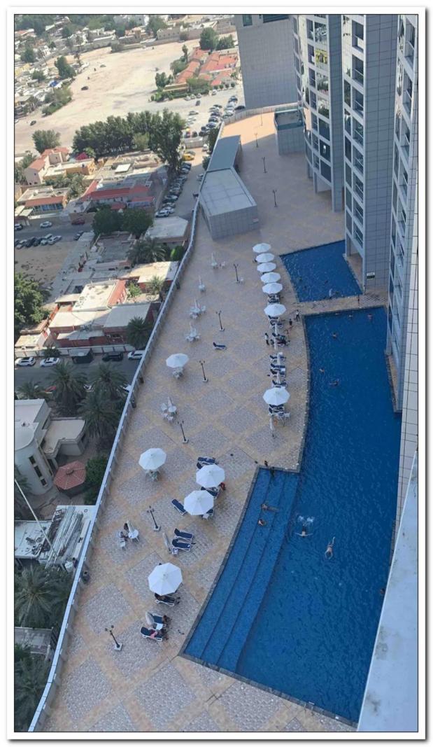 Skyline High Beach 2 Bedroom Apartment Ajman Exteriör bild