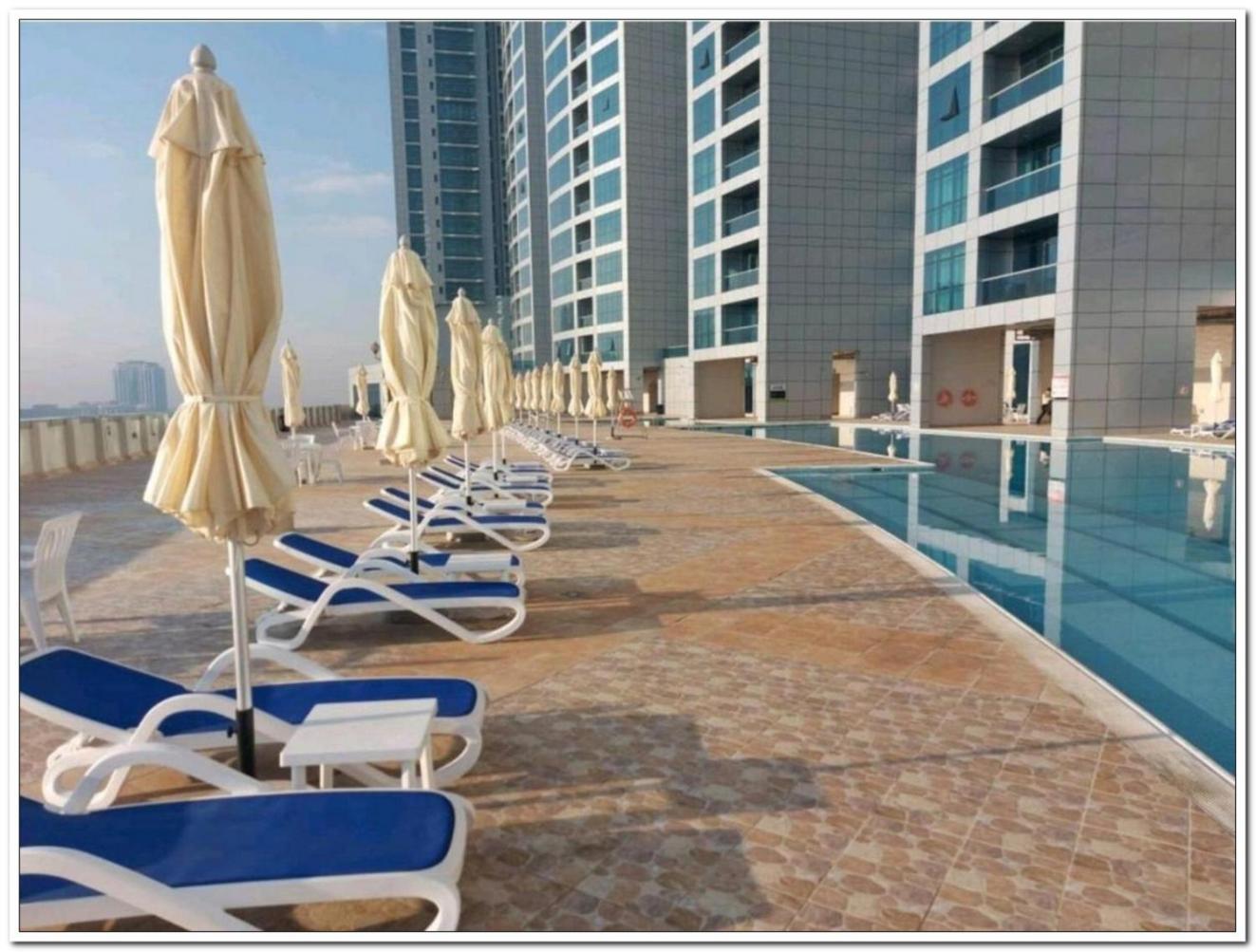 Skyline High Beach 2 Bedroom Apartment Ajman Exteriör bild